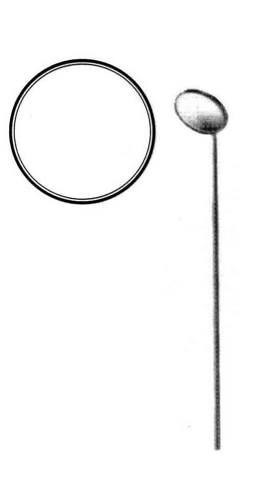 LARİNKS AYNASI 12CM ÇAP  24MM